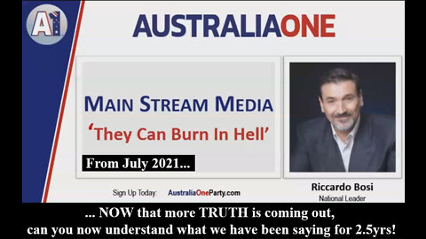 Mainstream Media - They can Burn in Hell - Riccardo Bosi A1