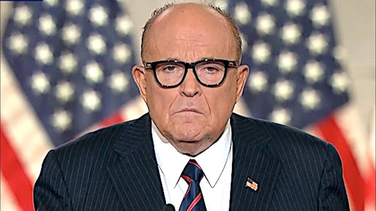 Feds raid Giuliani's NYC Apartment & Office on eve of Biden speech!