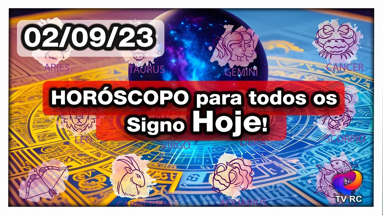 HORÓSCOPO DO DIA - SÁBADO 02 DE SETEMBRO | 𝑫𝒊𝒓𝒄𝒆 𝑨𝒍𝒗𝒆𝒔