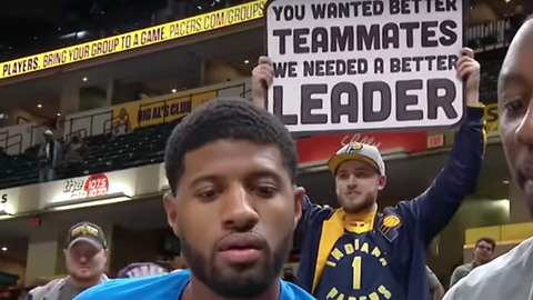 Pacers Fans BOO Paul George Out of the Building!!