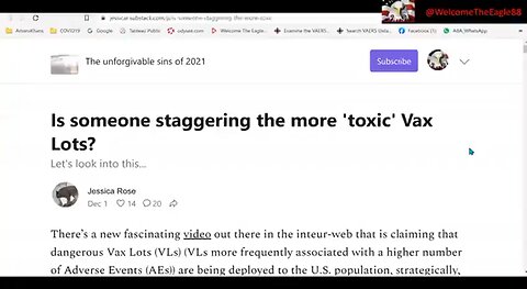 PROOF THAT THERE ARE TOXIC BATCHES OF VACCINES‼️ In this 30min presentation put together with s