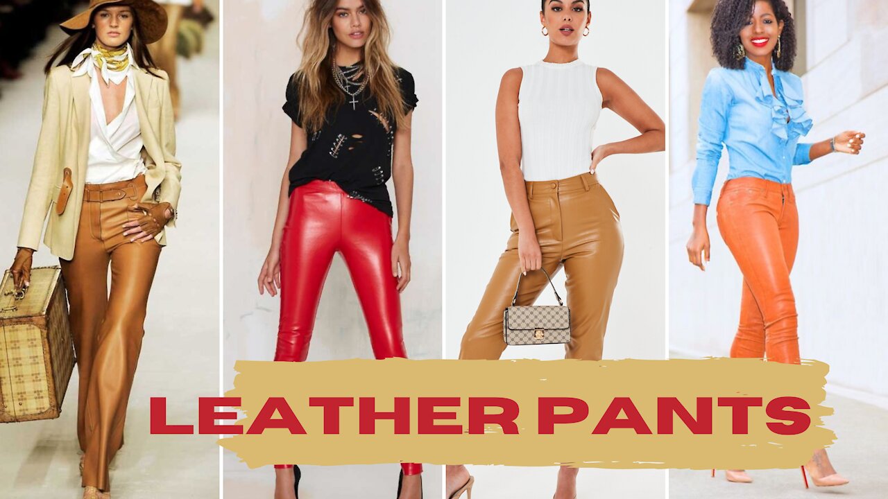 Leather Pants/ Pantalones de Cuero