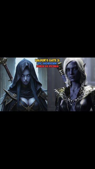 Baldur's Gate 3: Epic Showdown - DURGE vs Viconia #baldursgate3