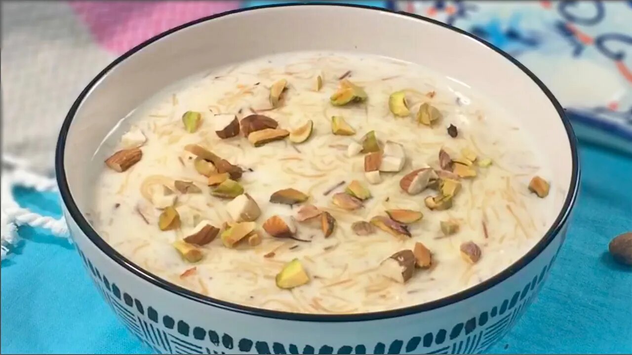 Seviyan Kheer Recipe • How To Make Semiya Payasam Recipe • Sheer Khurma Recipe • Indian Desserts