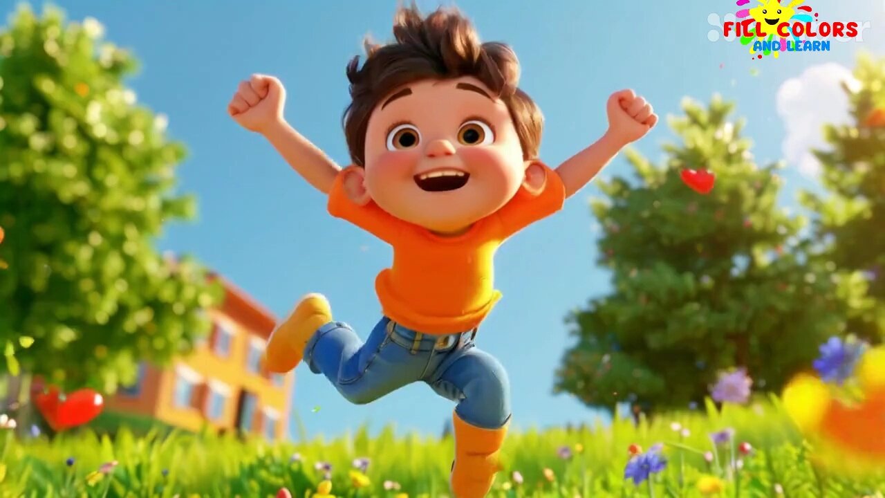 my body moves song | exercise song for kids | nursery rhymes | kids song | cartoons