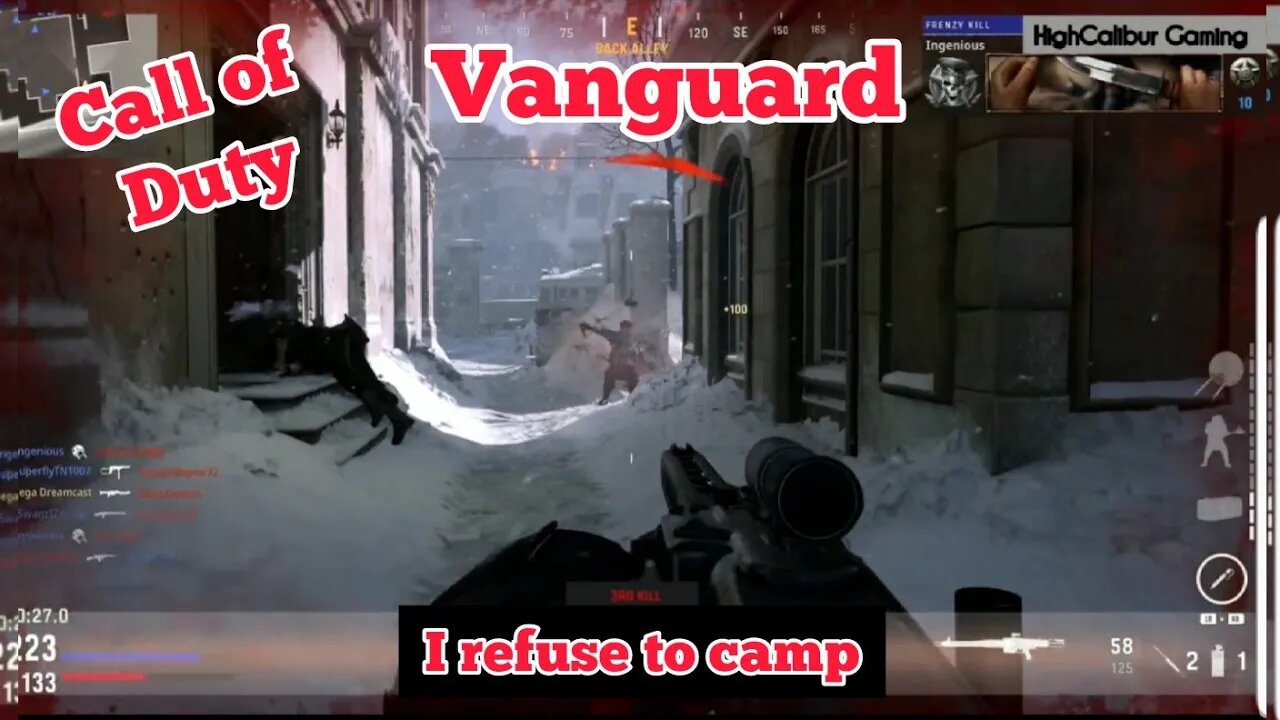 Call of Duty Vanguard: Team Deathmatch (Red Star) All K's & D's