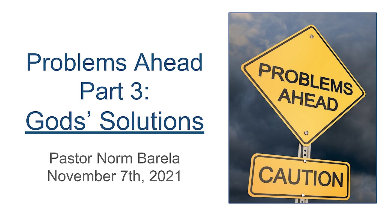 Problems Ahead 3