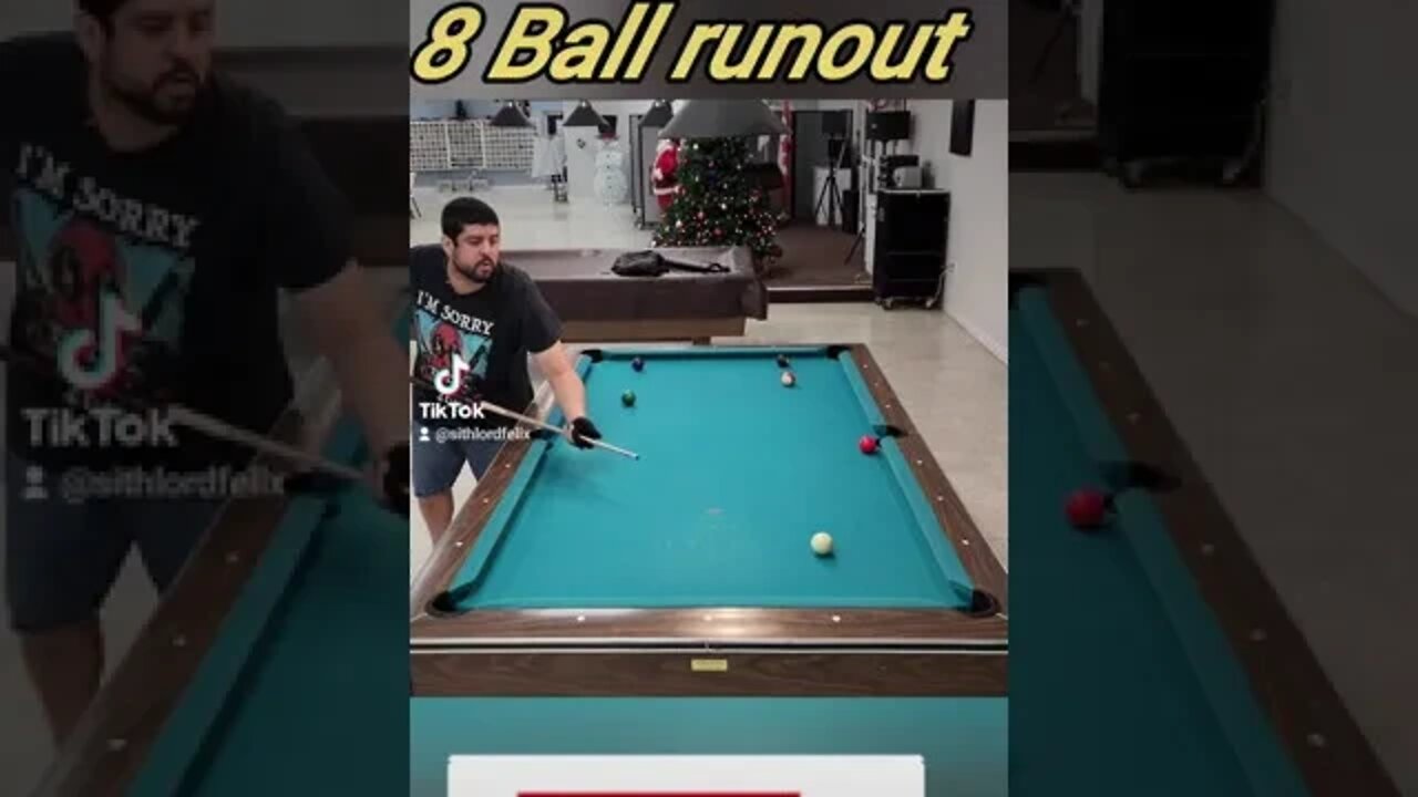 8 Ball runout #8ballpool #shorts