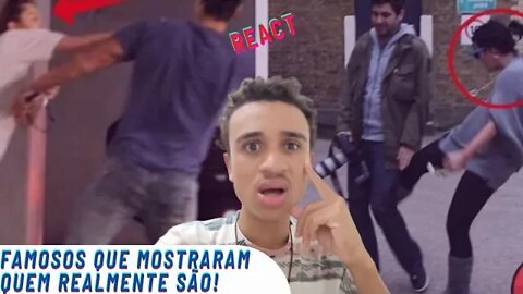 Reagindo NO FLAGRA! FAMOSOS QUE MOSTRARAM QUEM REALMENTE SÃO!