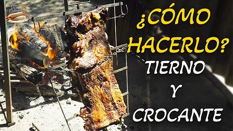 Costillar de 12 kg, como hacerlo tierno y crujiente | 500 kilos de leña para asarlo