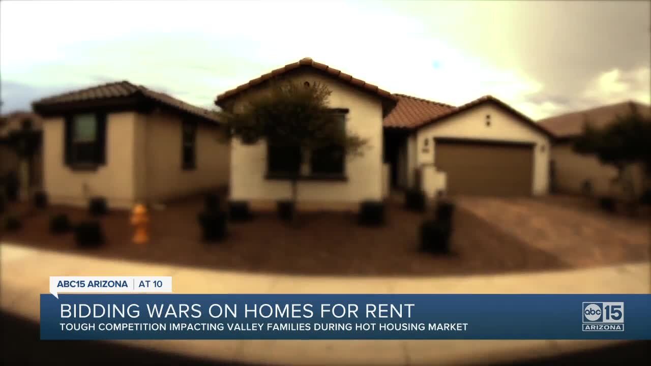 Valley real estate company asks potential tenants to bid on home for rent