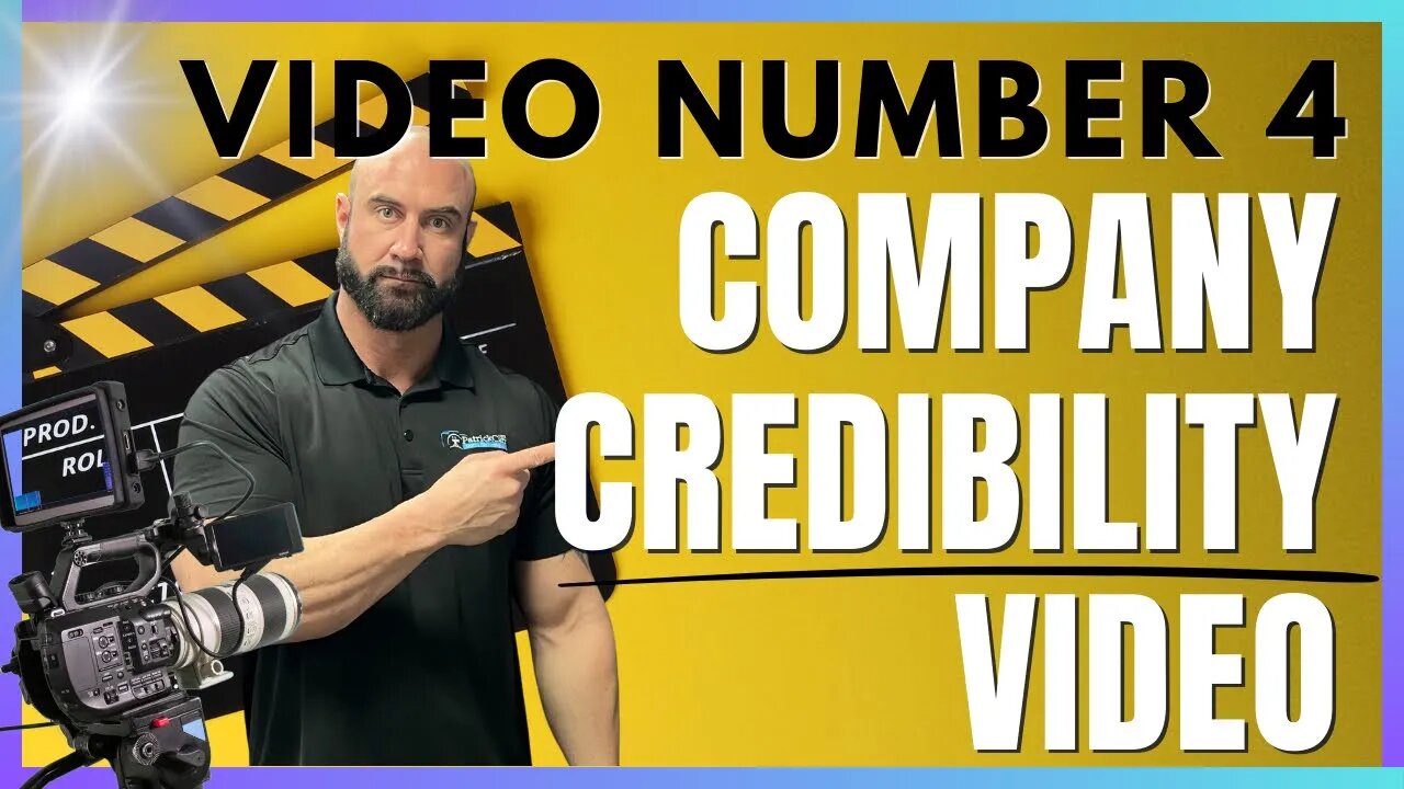 The “Credibility” Video | 5 Videos Every Small Business Needs