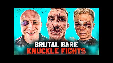 Most Brutal Bare Knuckle Fights Ever! 50 Moments Of Carnage & Knockouts!