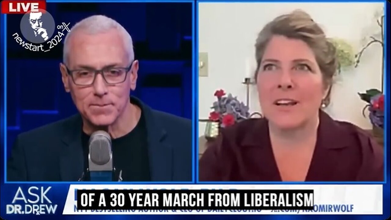 Naomi Wolf: "There's a 30 year march from liberalism to actual Marxism"