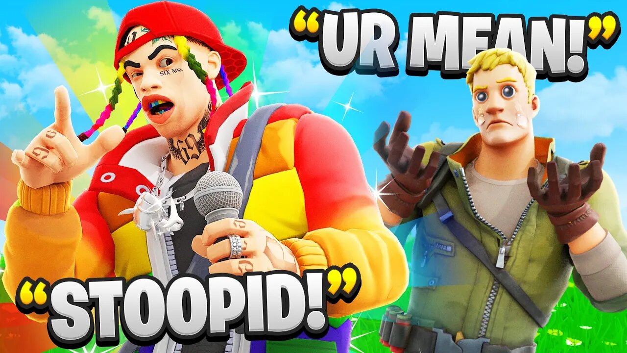 I Pretended To Be 6ix9ine In Fortnite