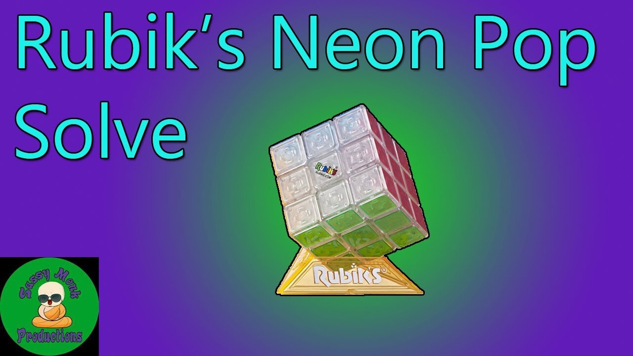 Rubik's Neon Pop Solve