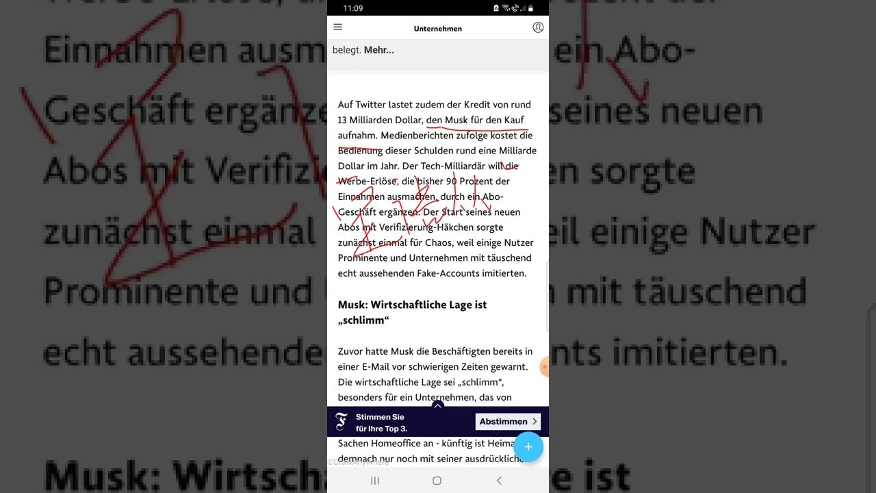 Musk schließt Twitter-Pleite nicht aus德语