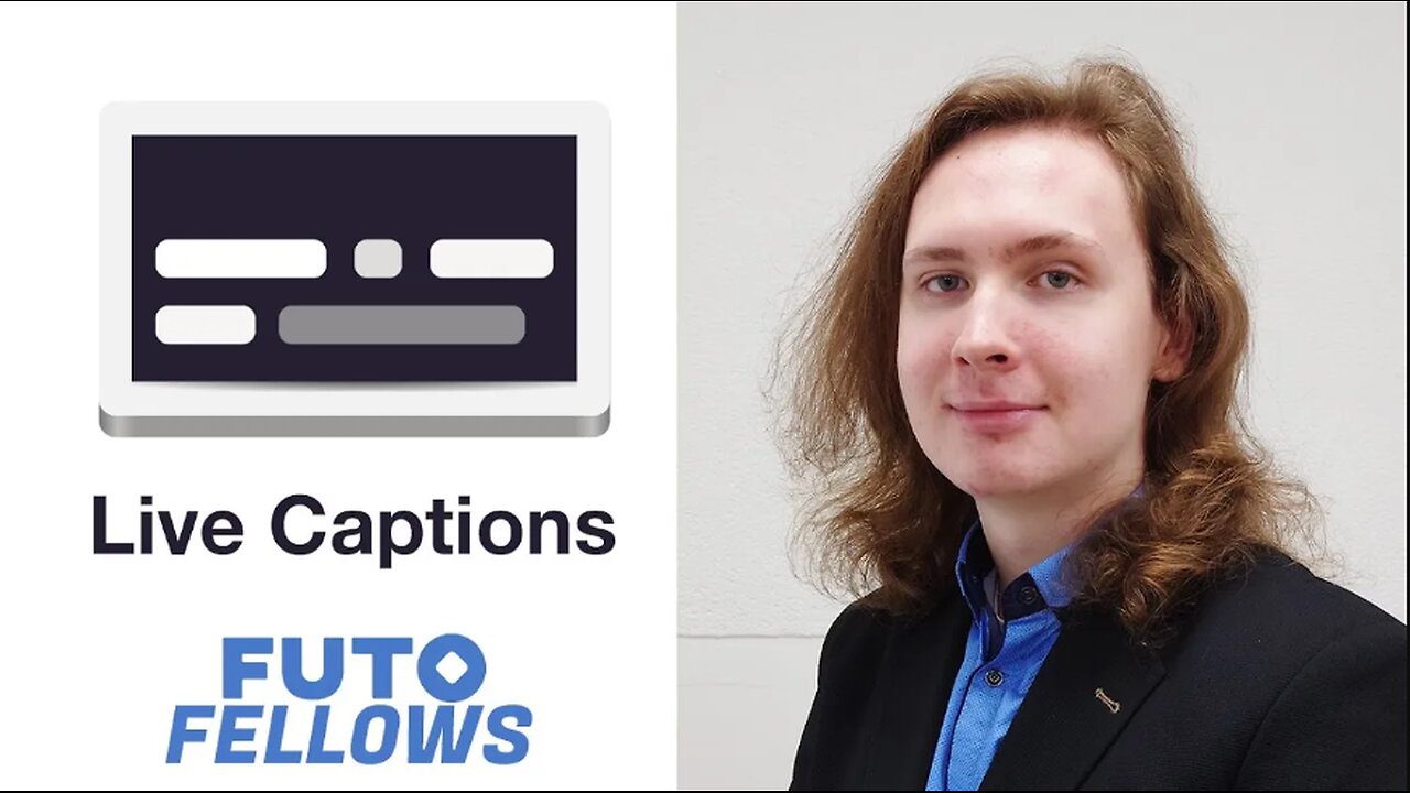 LIVE CAPTIONS - FUTO Fellow Alex Kostarevas