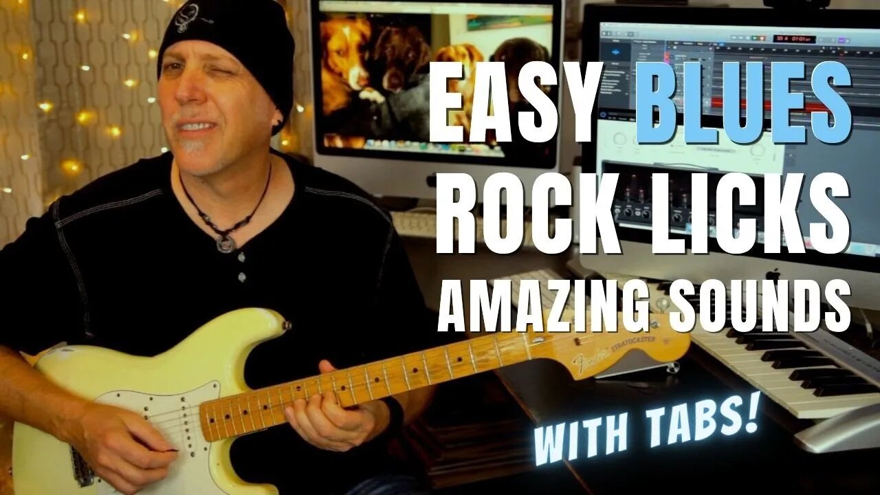 Blues Rock Licks that are easy to play and SOUND Amazing - u can do it!