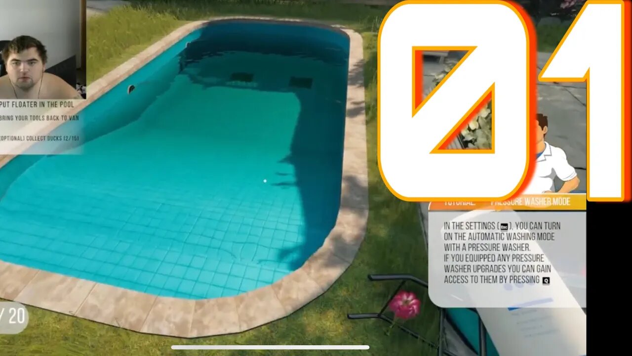 Pool Cleaning Simulator - Part 1 - The Beginning