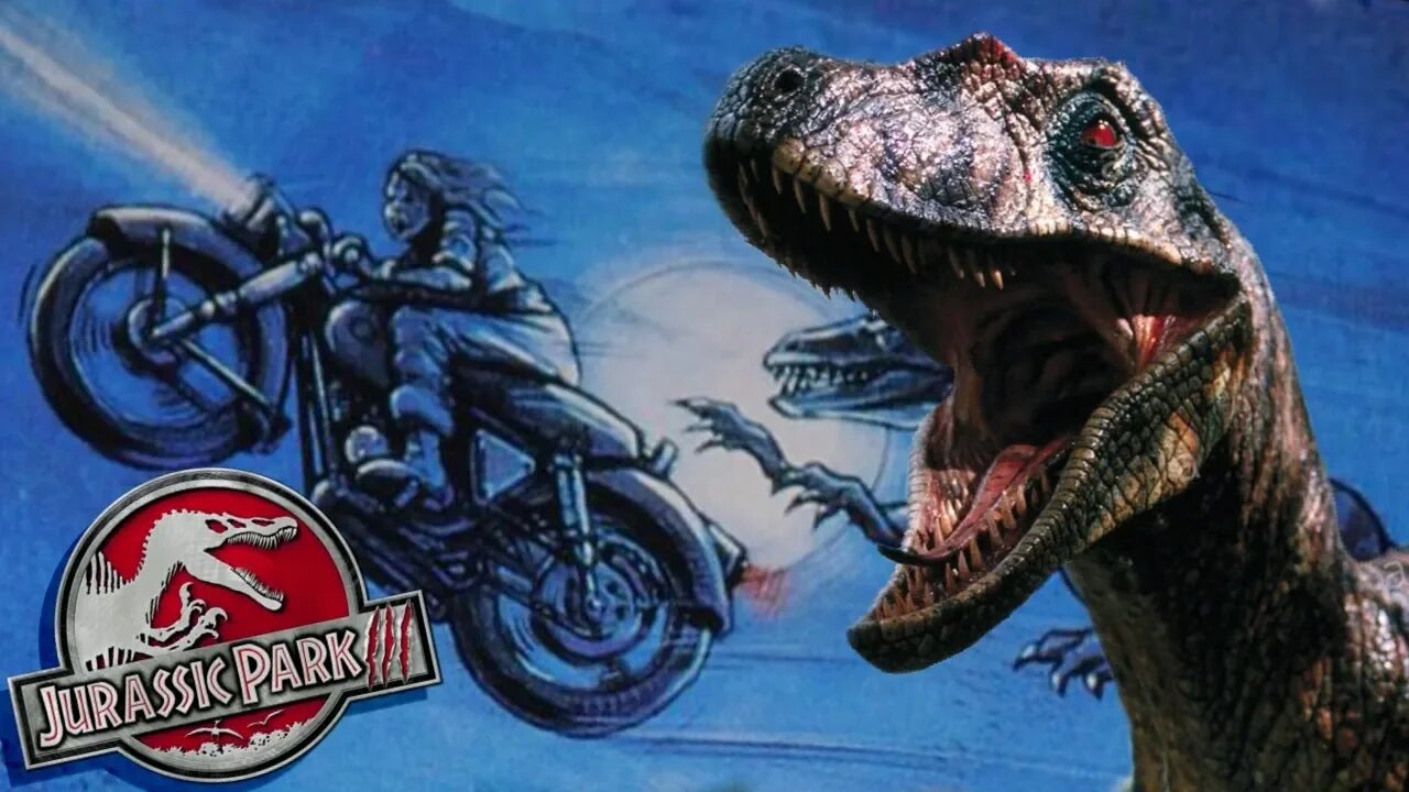 The Mysterious Velociraptor Motorcycle Chase That Was Cut From Jurassic Park 3