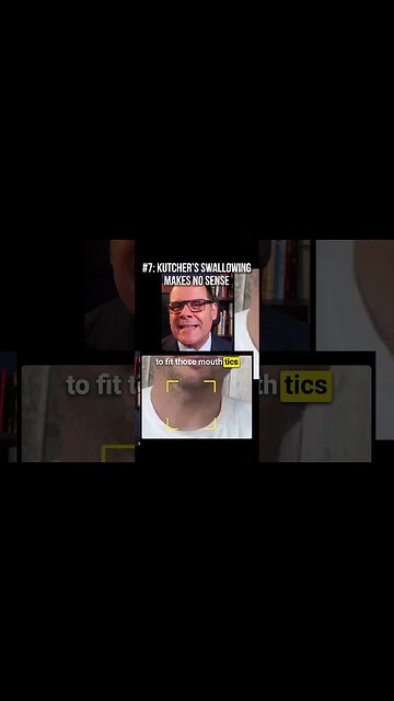 Ashton Kutcher's constant swallowing makes no sense