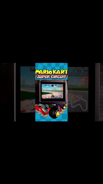 Mario Kart Super Circuit - Retro Mario Circuit 1 - 0:46.45 5-Lap #throwbackthursday
