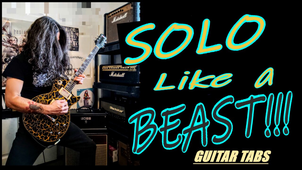 Learn this, Improve, and SHRED on! Solo like a BEAST 1.