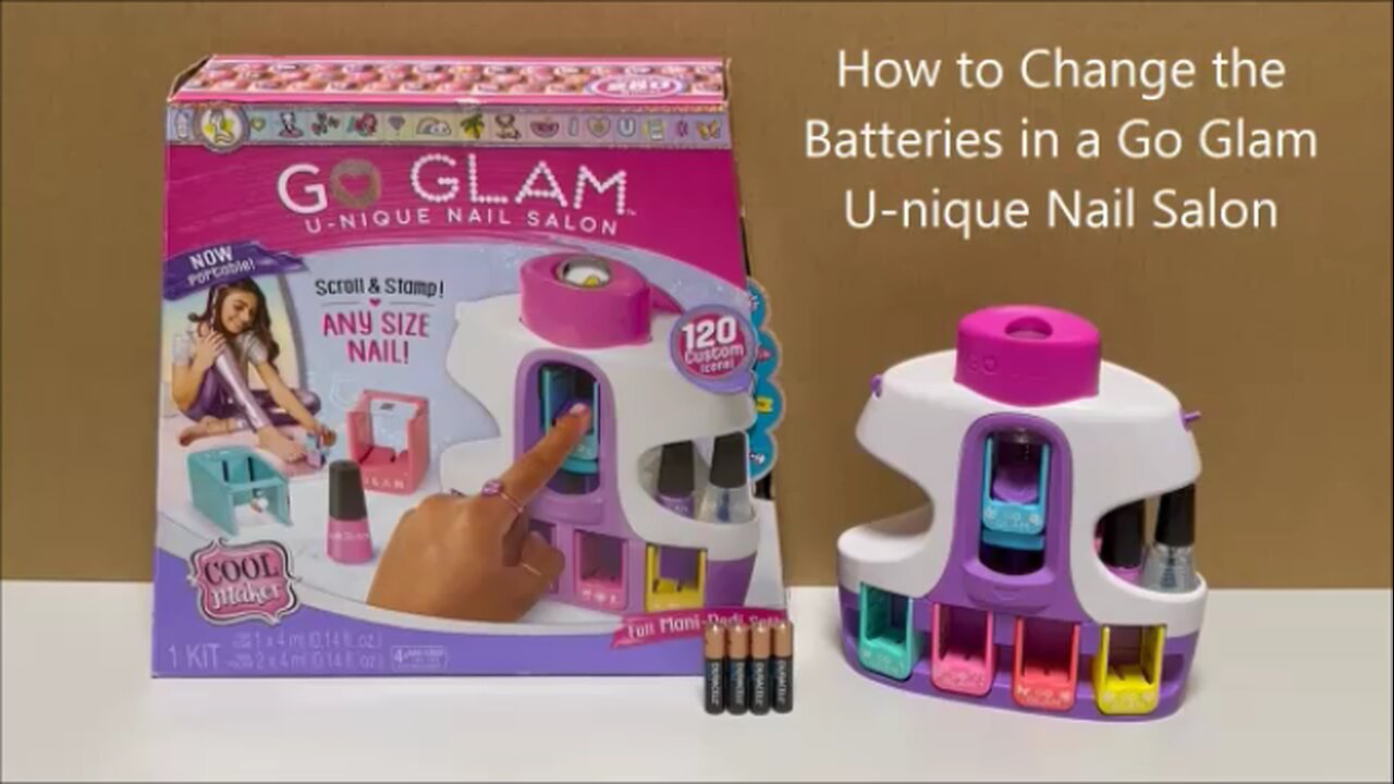 How to Change the Batteries in a Go Glam Unique Nail Salon