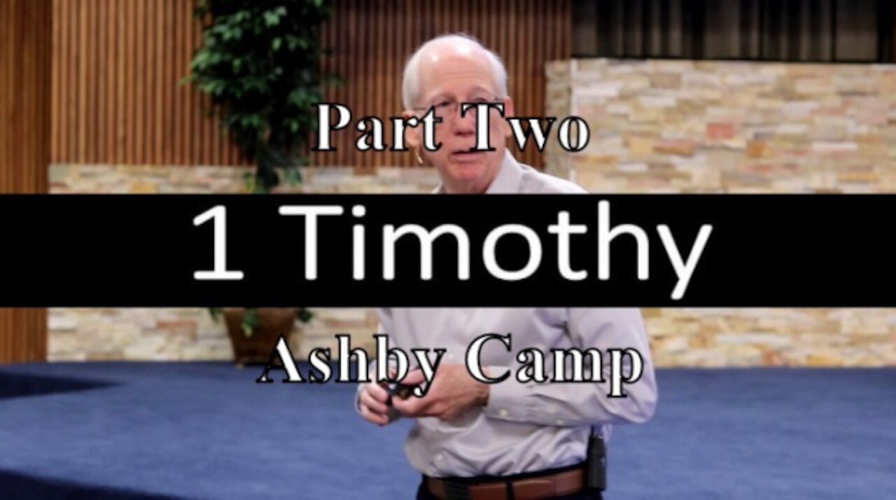 1 Timothy part 2