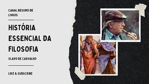 Aula de História de Filosofia do Olavo para eu ouvir em 2x no Youtube - Parte 2