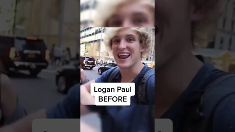 Logan Paul before vs now !! #loganpaul #jakepaul #boxing #impaulsive #ksi #sidemen #paulbrothers #je