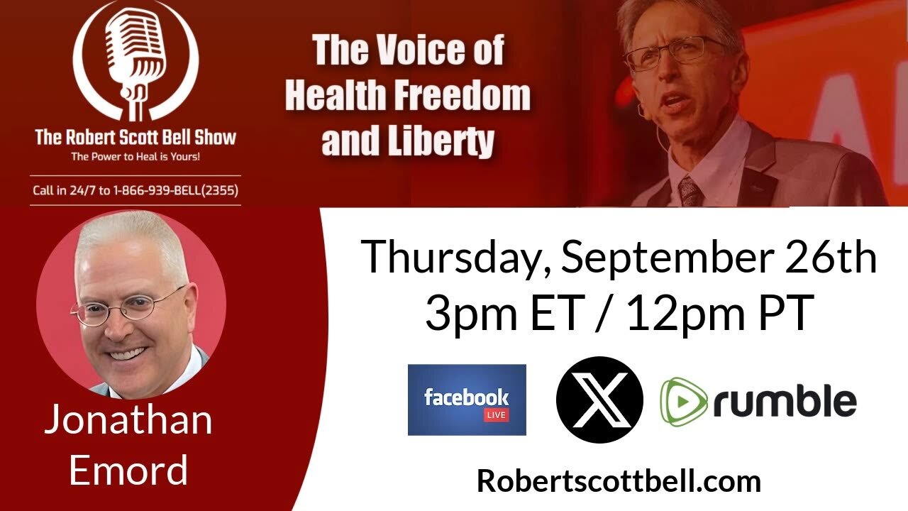 Jonathan Emord, Big Pharma Power Play, Rand Paul Budget Fix, Vax-Induced Measles, Iron Deficiency, Rumex Crispus - The RSB Show 9-26-24