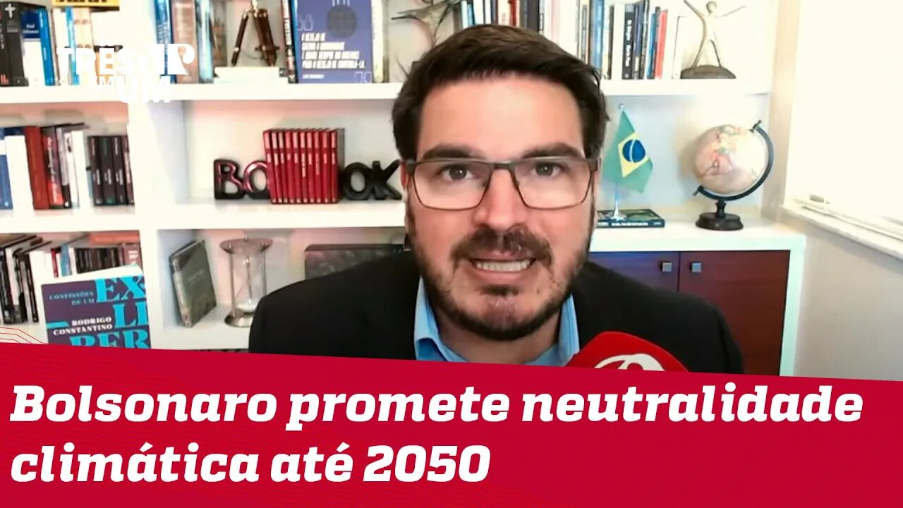 Rodrigo Constantino: Cúpula do Clima é um ambiente de hipócritas