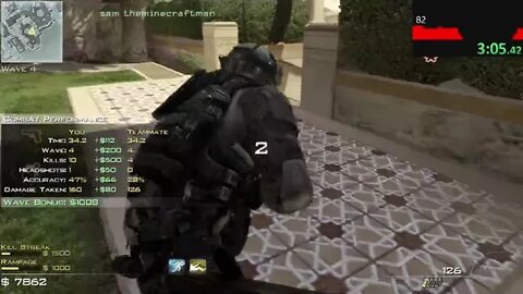 MW3 Survival Co-op Oasis Wave 10 - 7:36.83