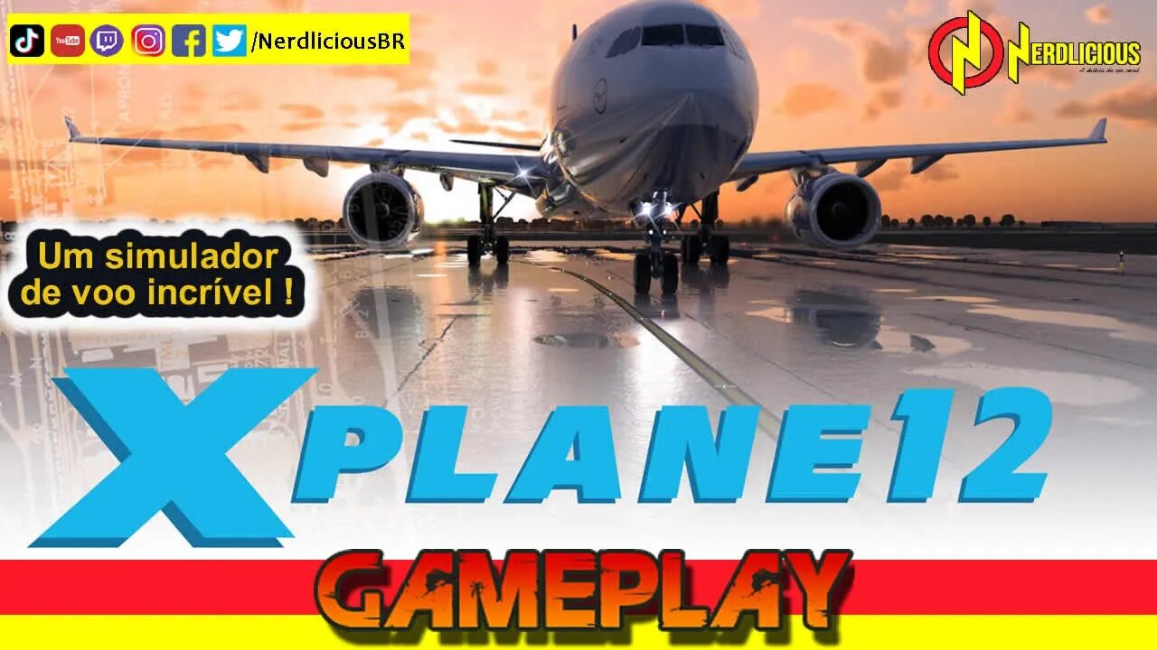 🎮 GAMEPLAY! X-PLANE 12 realmente é um simulador e não um jogo que simula um avião! Confira Gameplay!