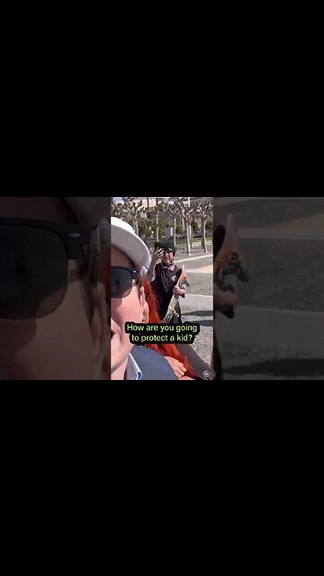 Trans Activists CLASH With Protester: “Don’t Cut Kids’ Weiners Off!”