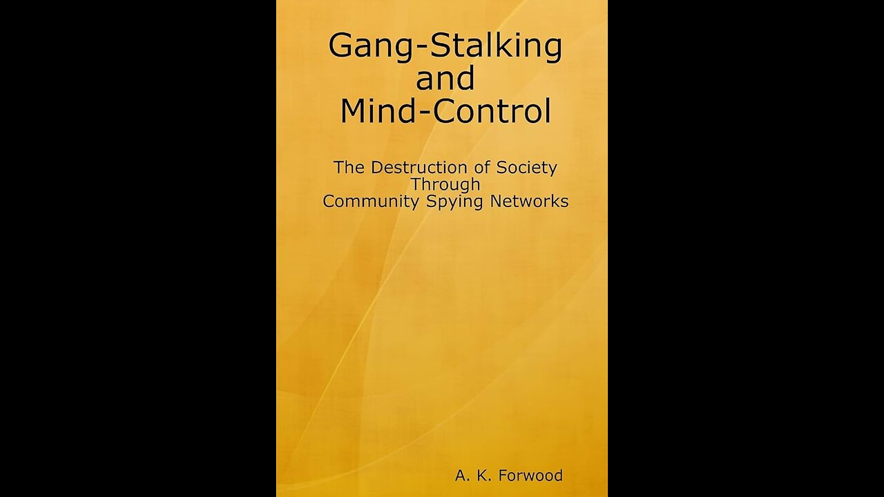 6WHAT IS GANG STALKING?! (PERFECTLY DESCRIBE).