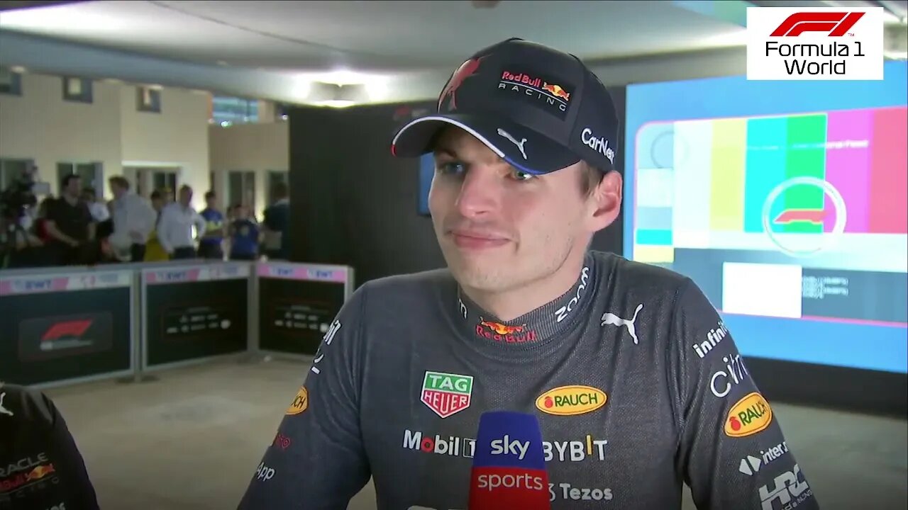 Verstappen praises team effort after phenomenal championship season | Post Race Interview |#abudhabi