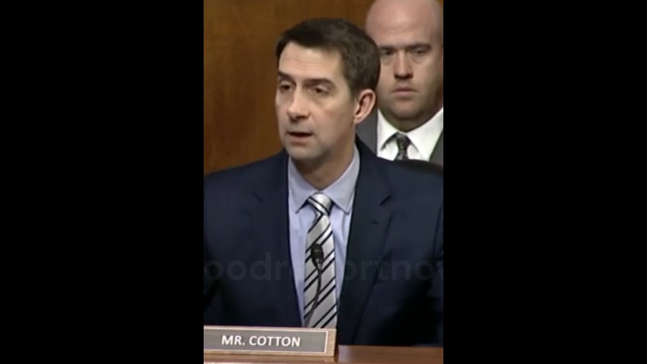 Sen Cotton discuss AI use cases for law enforcement