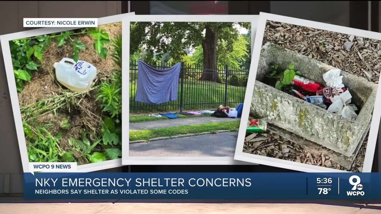 Residents blame local homeless shelter for nearby code violations