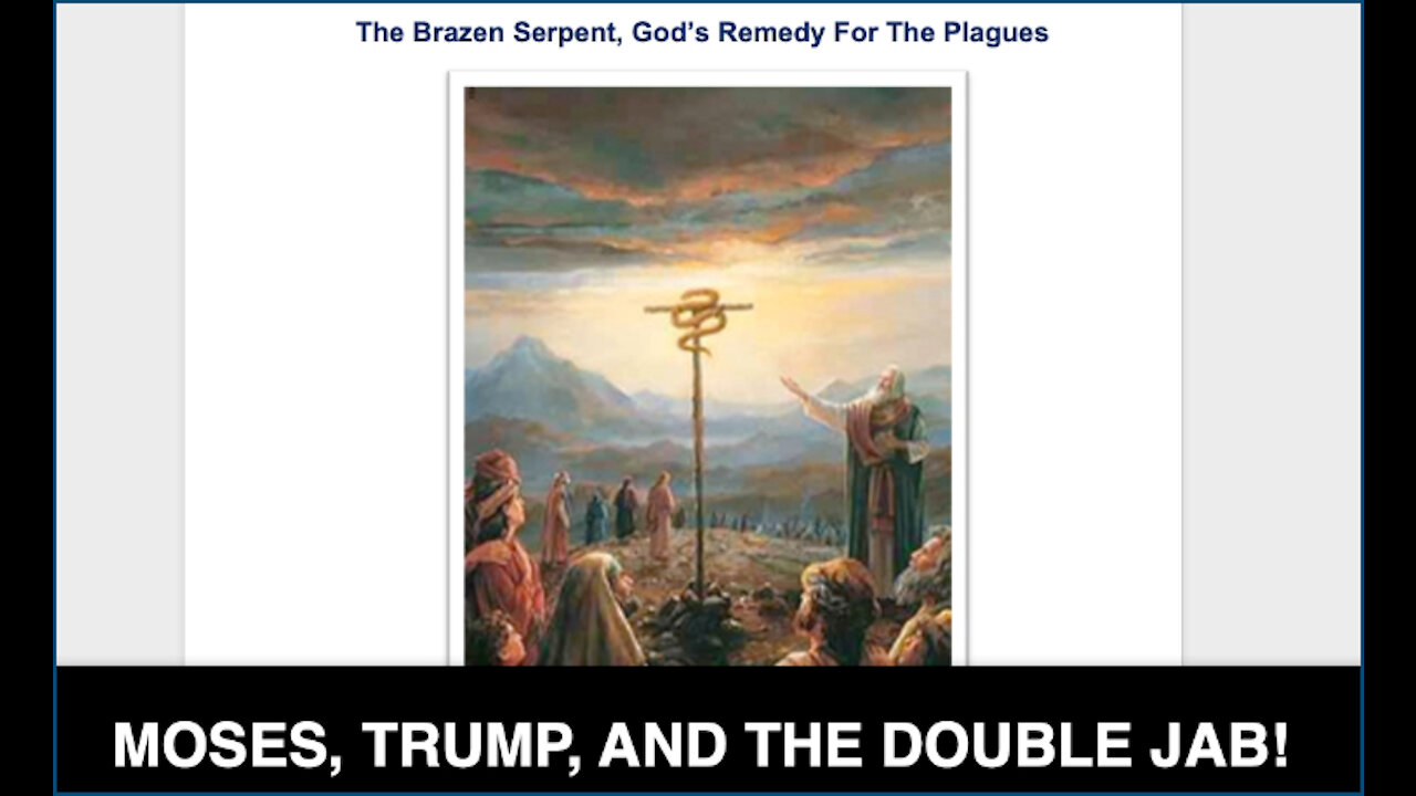 MOSES, TRUMP AND THE DOUBLE JAB!