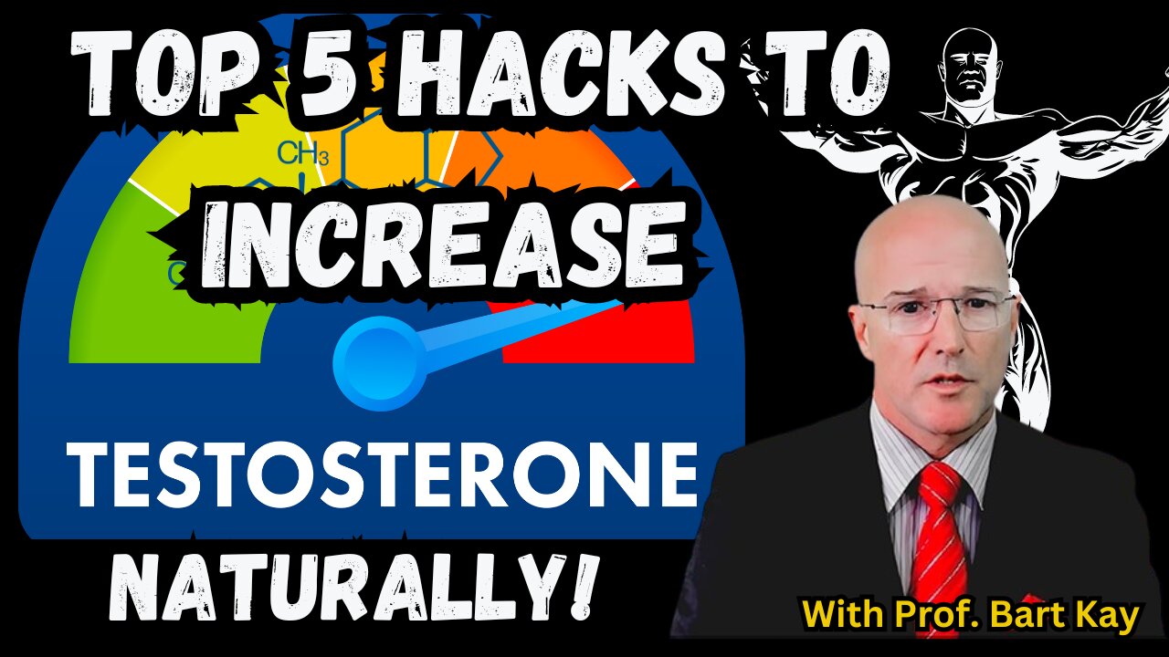 Optimizing testosterone (and other hormones) for MEN, and WOMAN NATURALLY with Prof. Bart Kay