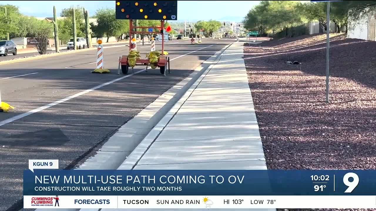 New multi-use path coming to Oro Valley