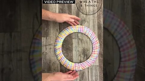 Easter Wreath - Wreathster Week - Day Two - Easy Wreath DIY