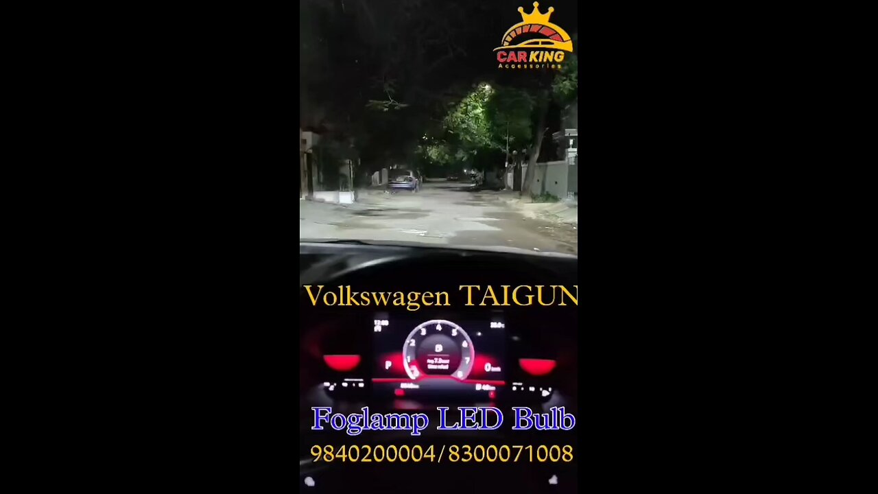 Volkswagen TAIGUN Foglamp LED Bulb Power