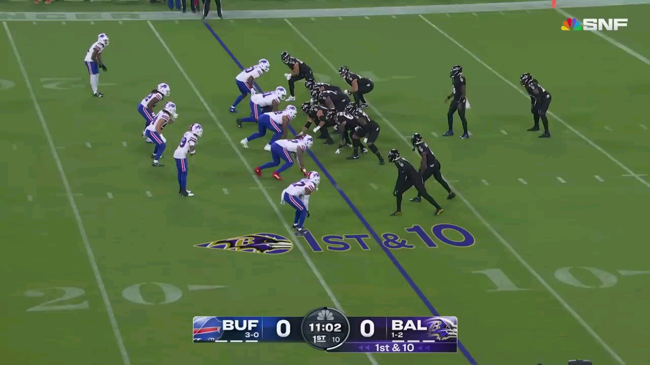 Baltimore Raven's Derrick Henry Historical 87-Yard Touch Down