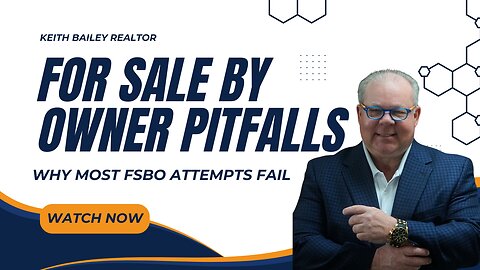 PITFALLS To Selling A HOME Without A Realtor (FSBO)