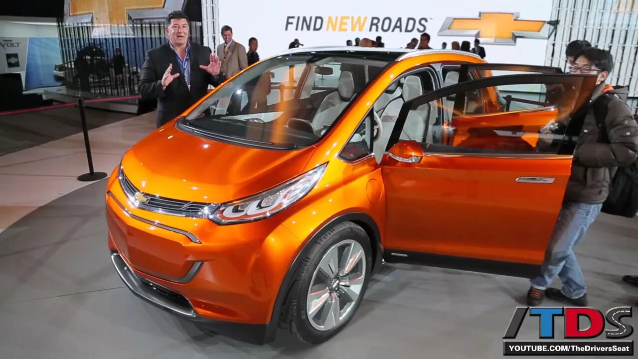 200 MPG Chevy Bolt Concept at Detroit Auto show