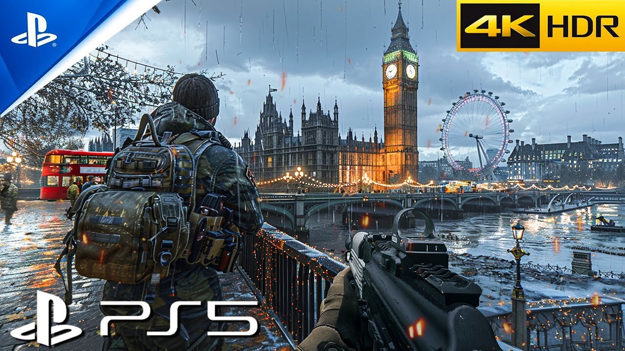 LONDON ATTACK Immersive Realistic ULTRA Graphics Gameplay 4K - Call of Duty